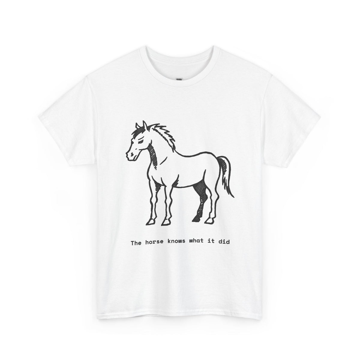 The Horse Knows What It Did
