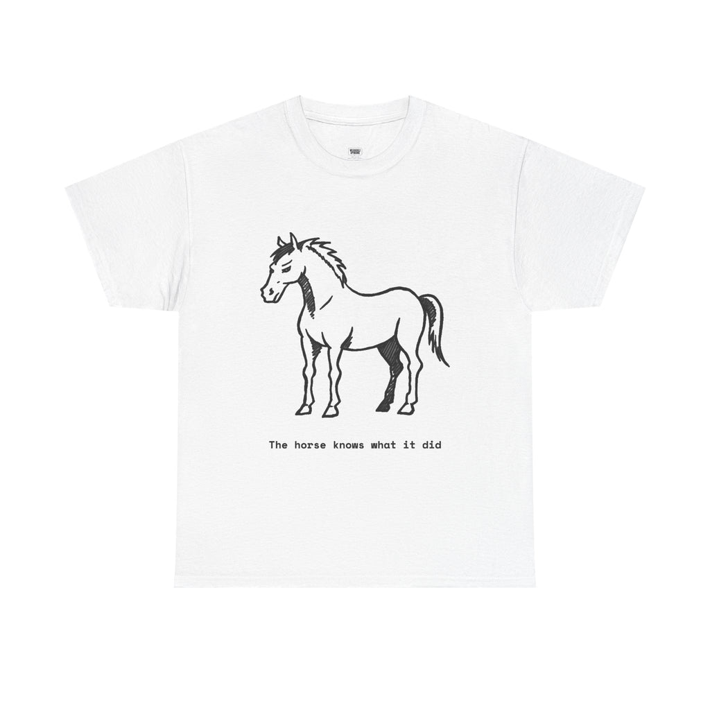 The Horse Knows What It Did