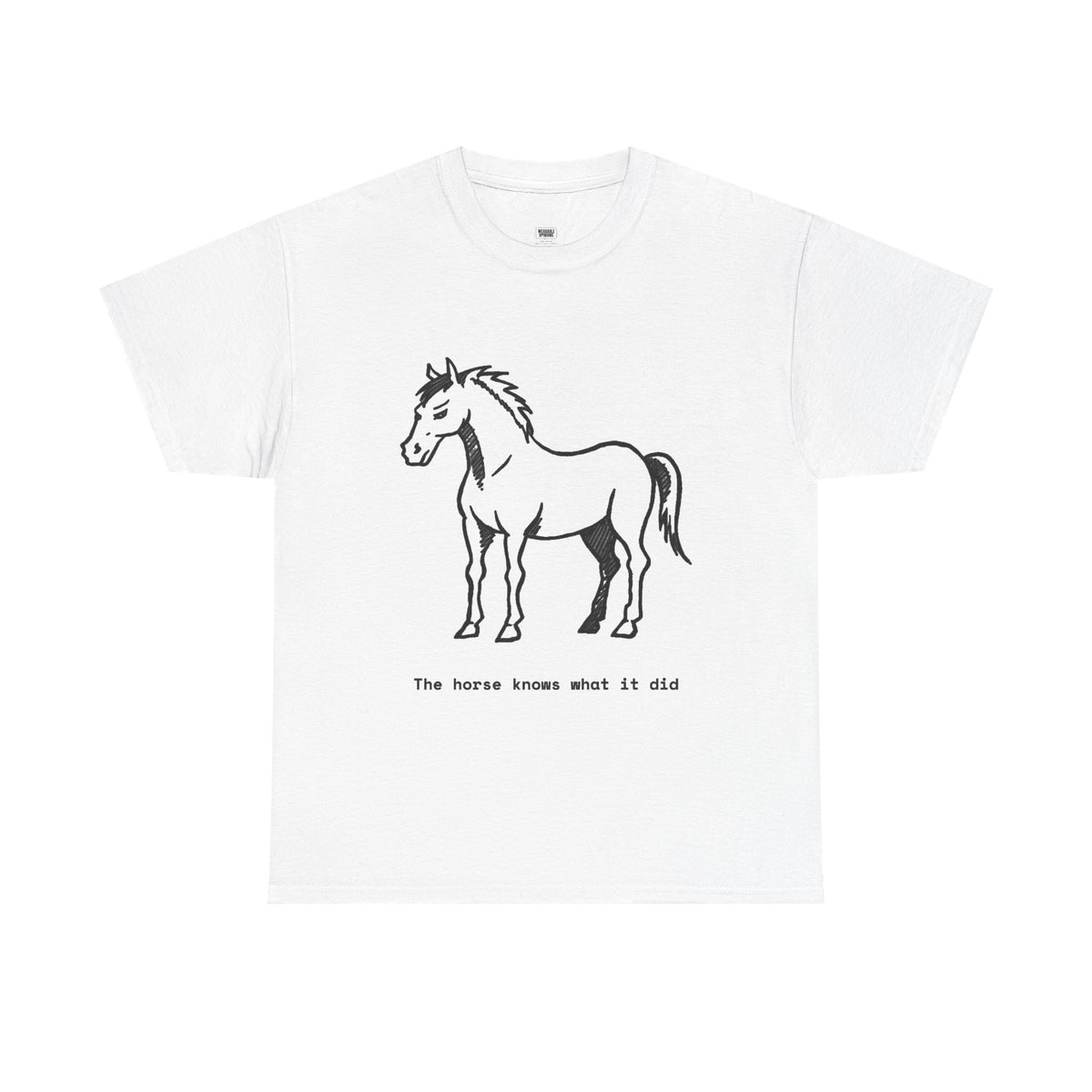 The Horse Knows What It Did