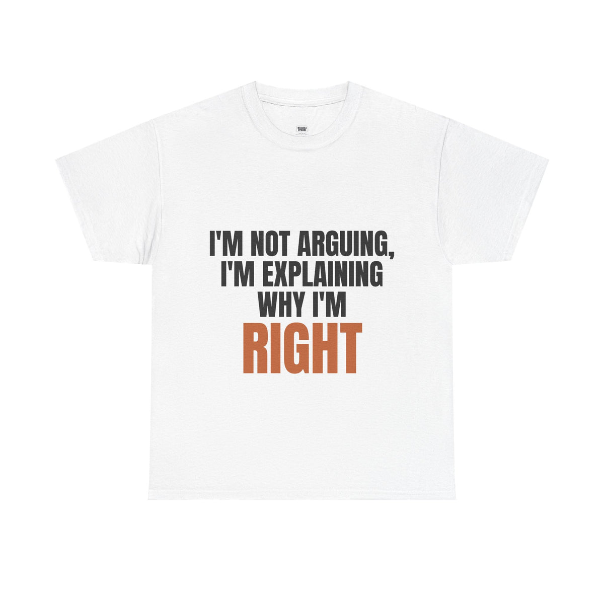 I'm Not Arguing, I'm Explaining Why I'm Right